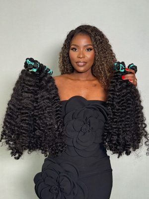 Cabelo Ondulado em Costura